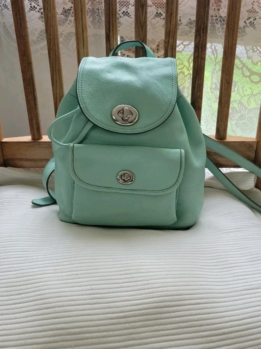 Coach mini turnlock